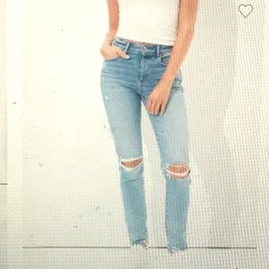American Eagle high rise skinny jeans